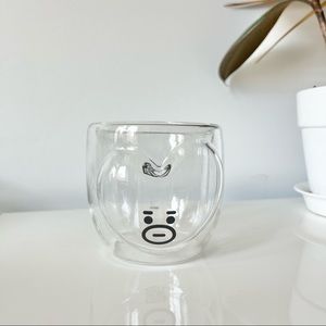 NEW BT21 Glass Mug BTS